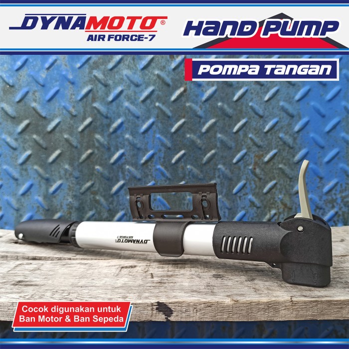 Dynamoto Bicycle/Motorcycle Tire Hand Pump (BODY Aluminum+ABS) ORIGINAL
