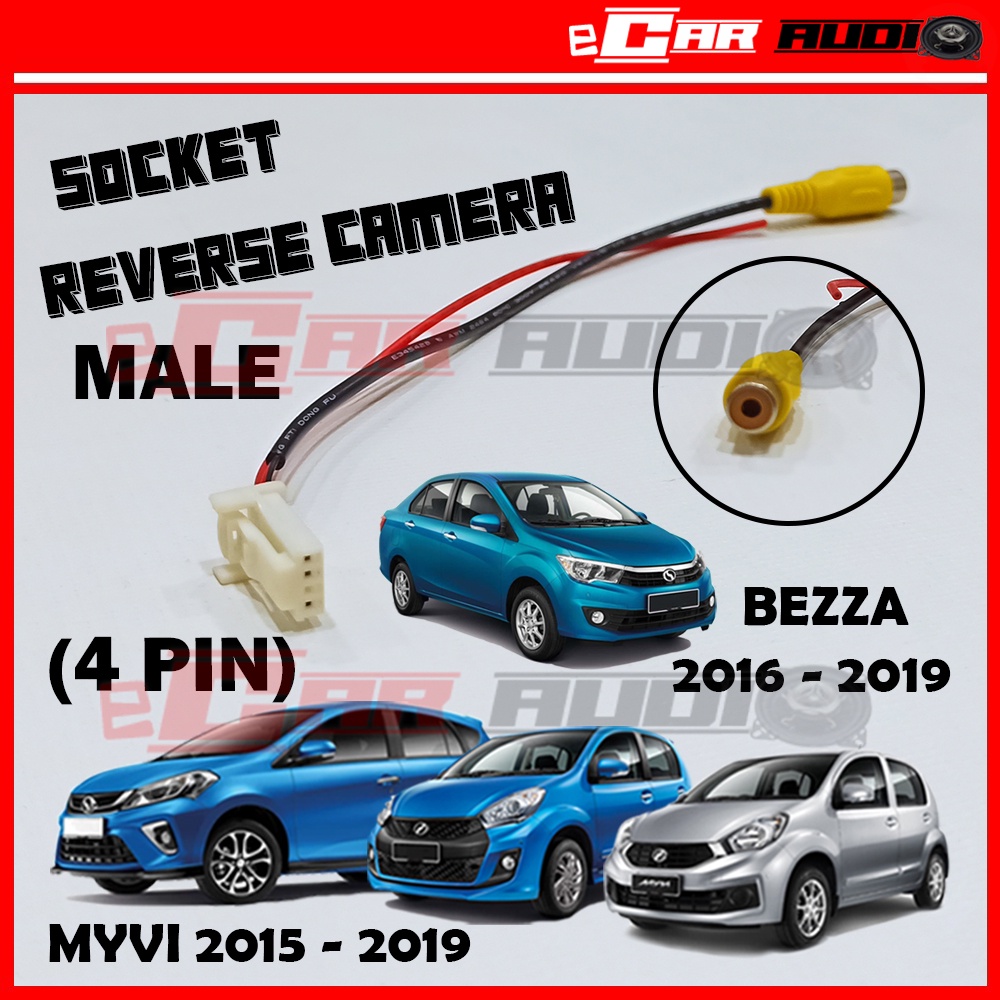 Perodua Bezza Myvi Icon 2015 2016 2017 Myvi 2018 2019 Reverse Camera 4