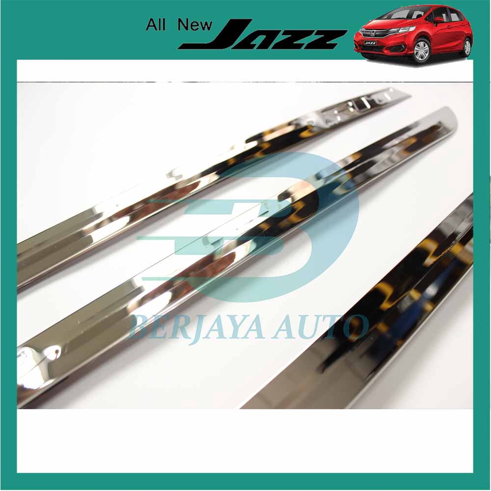 Honda Jazz / Fit GK 2014 2022 Door Moulding Chrome Lining Garnish