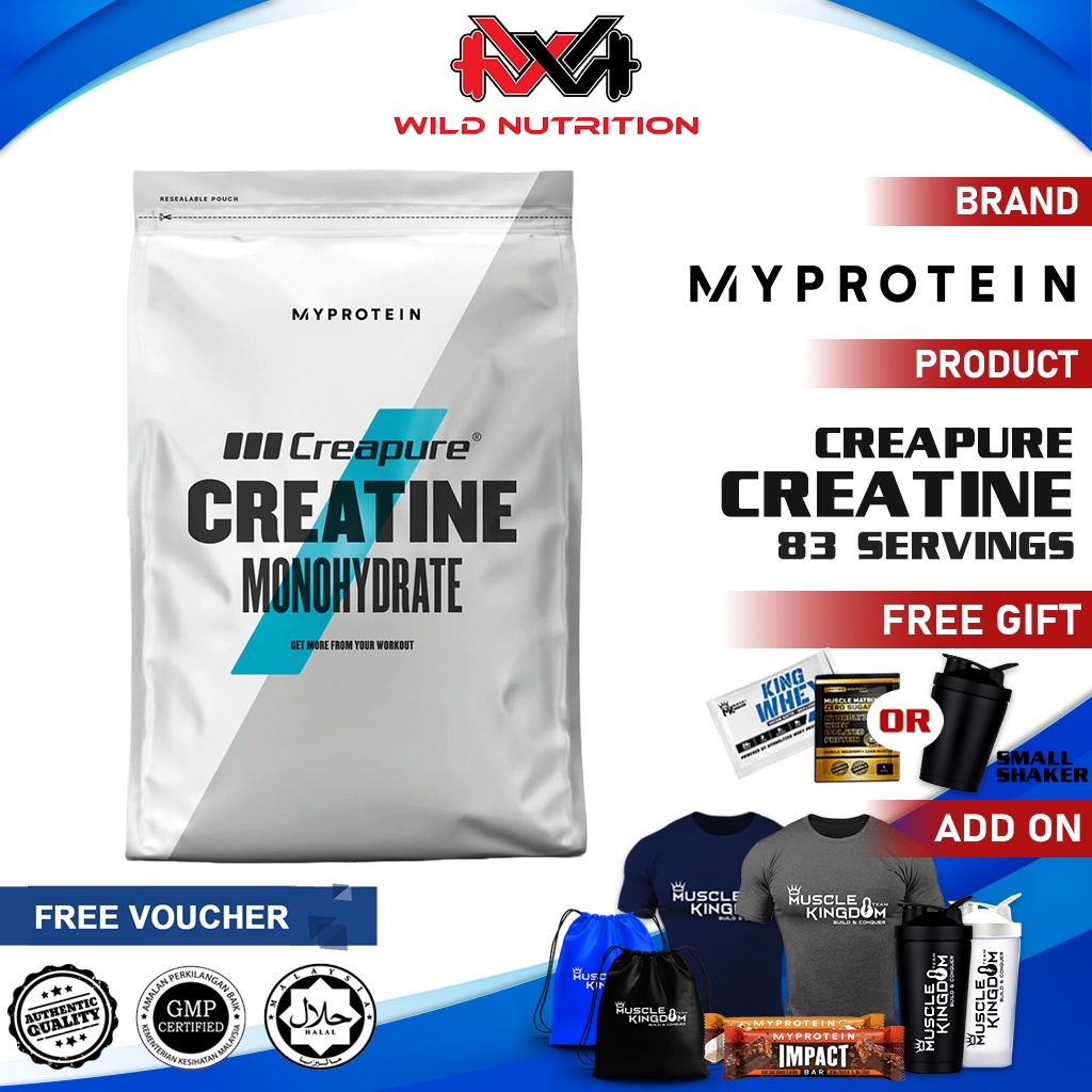 Myprotein Creatine Monohydrate 250g 83 Servings Shopee Malaysia