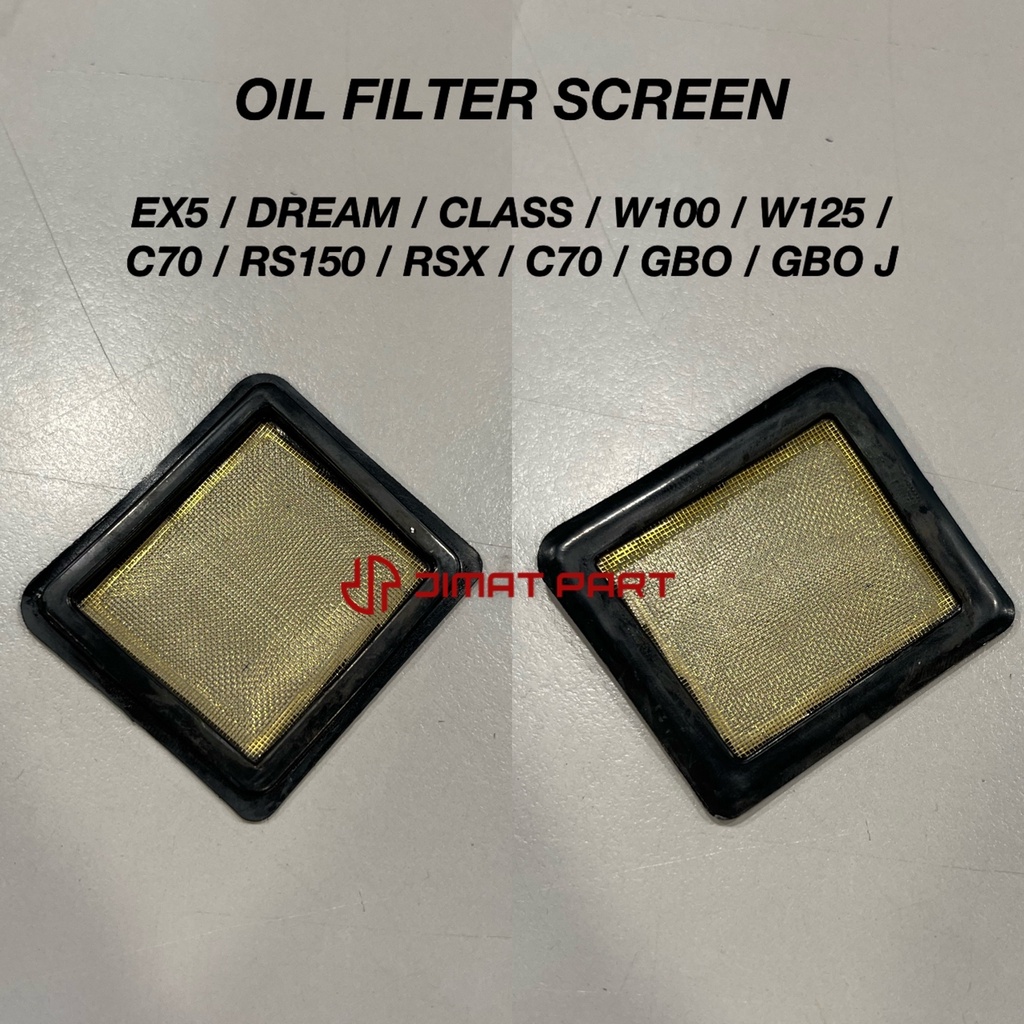 1 PCS OIL FILTER SCREEN EX5 DREAM CLASS W100 W125 RS150 RSX FUTURE C70