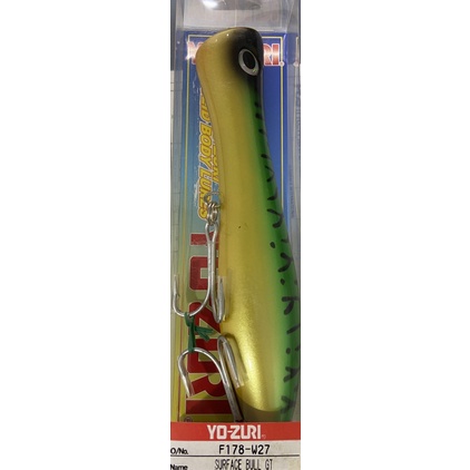 Yo-Zuri F178 Surface Bull GT Topwater Popper Fishing Bait