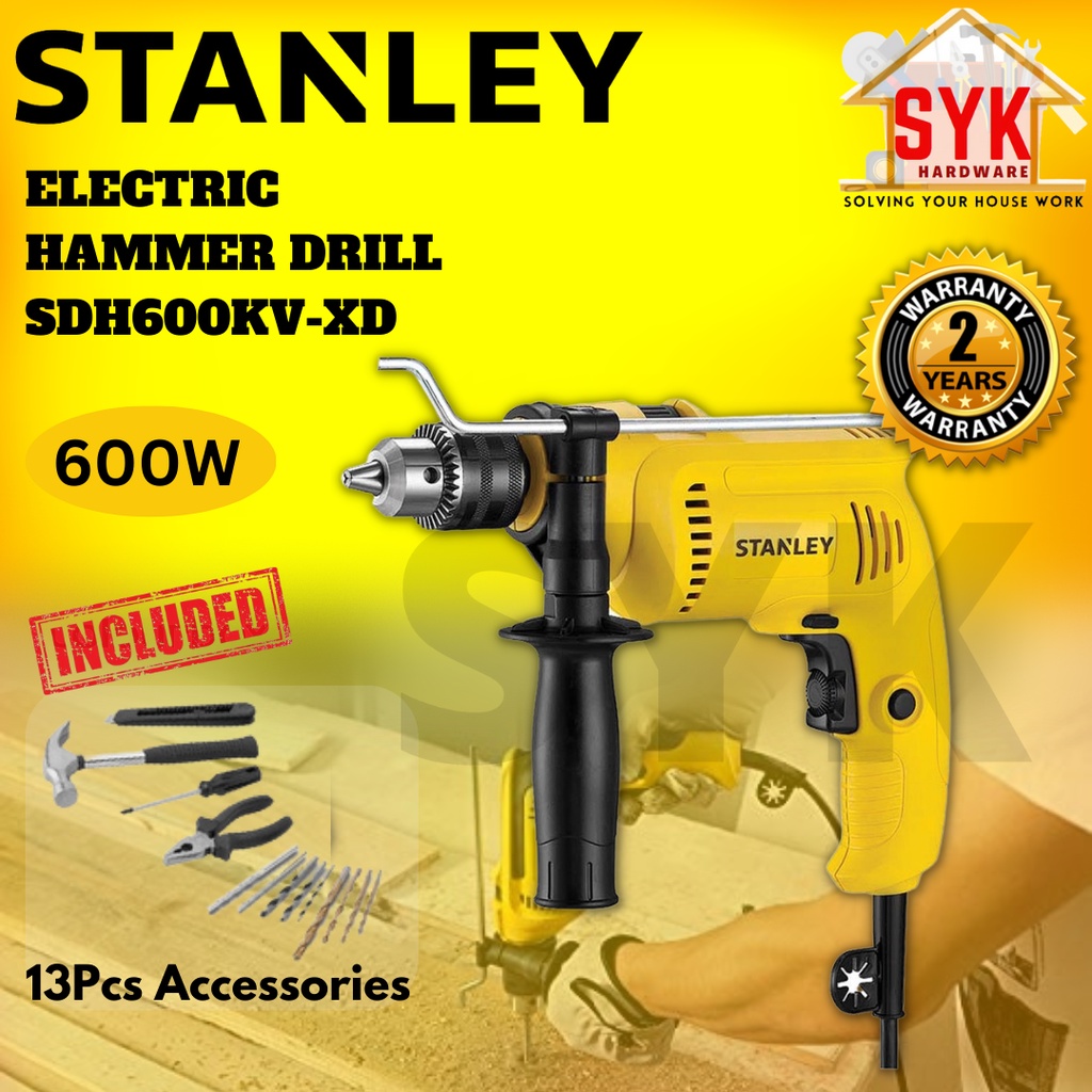 SYK Stanley SDH600KVXD Electric Hammer Drill Concrete Machine Drill