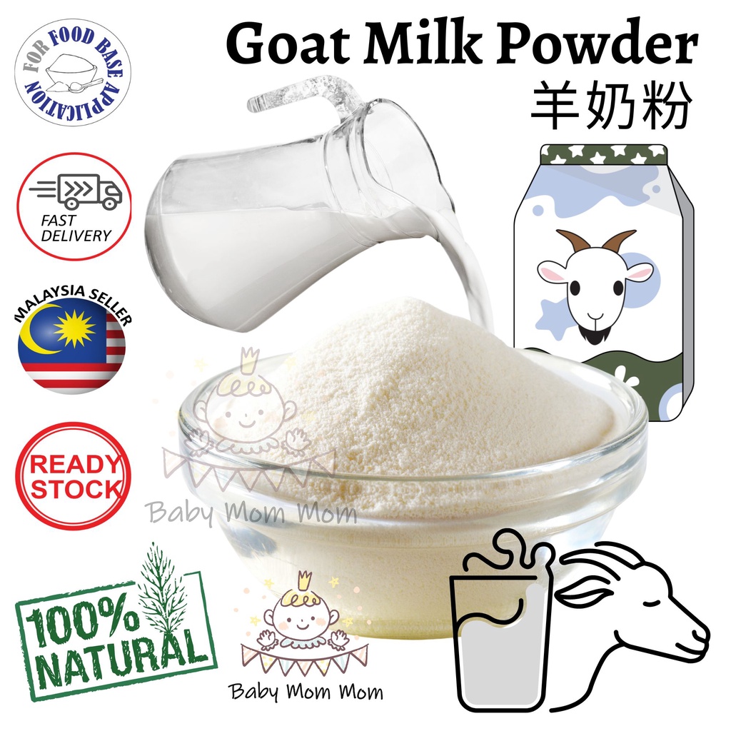 100 Natural Goat Milk Powder (Full Cream) / Serbuk Susu Kambing Asli