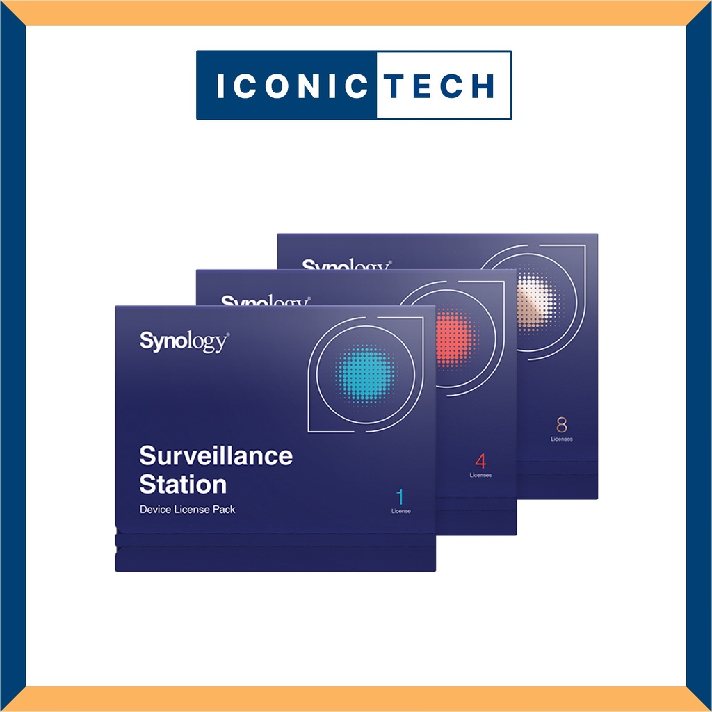 Synology 1Camera License Key, 4Camera License Key, 8Camera License