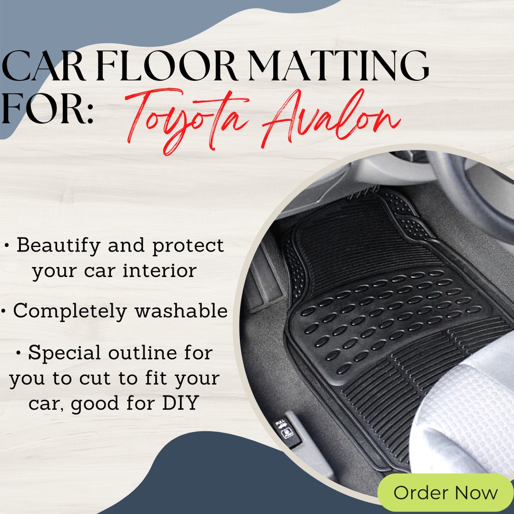 TOYOTA AVALON Heavy Duty Premium car floor guard mats mattings 4 pcs