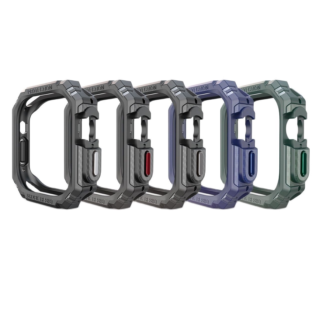 TPU armor protective shell For Apple iWatch case Ultra 49mm Accessories ...