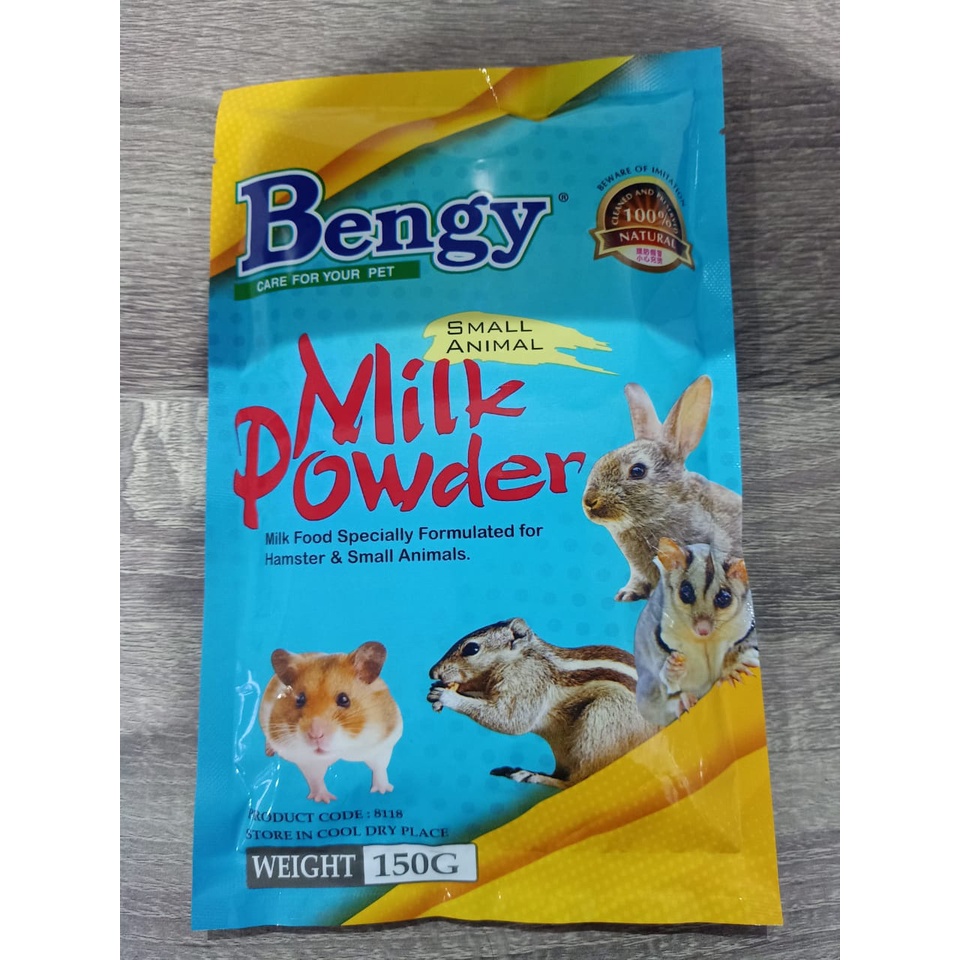 Small Animal Milk Powder for Sugar Glider, Rabbit and Hamster (150g ...