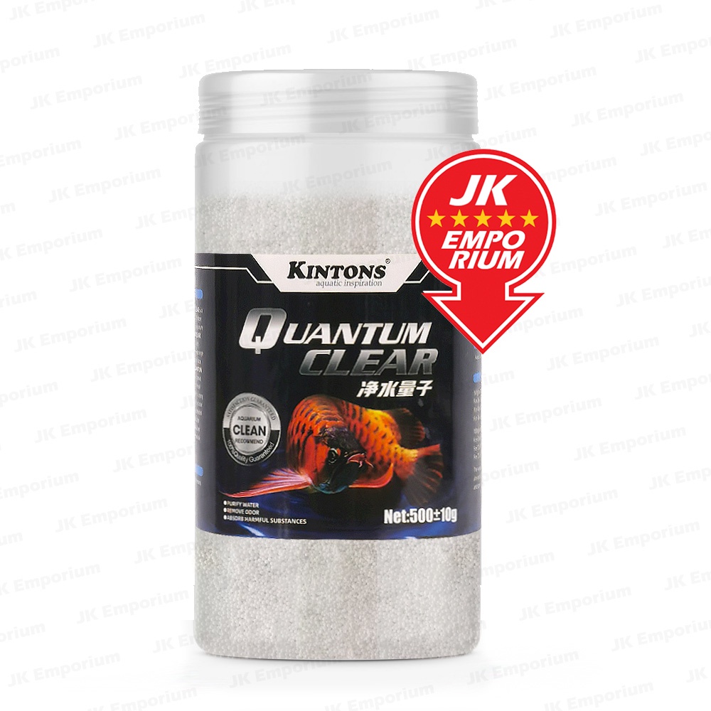 Kintons Quantum Clear 500g With Mesh Bag Filter Resin Purify Water ...