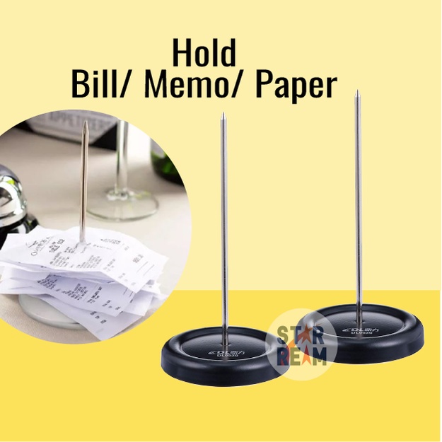 [READY STOCK! IMPROVED FORMULA] Memo Holder/ Bill Stand/ Note Stand