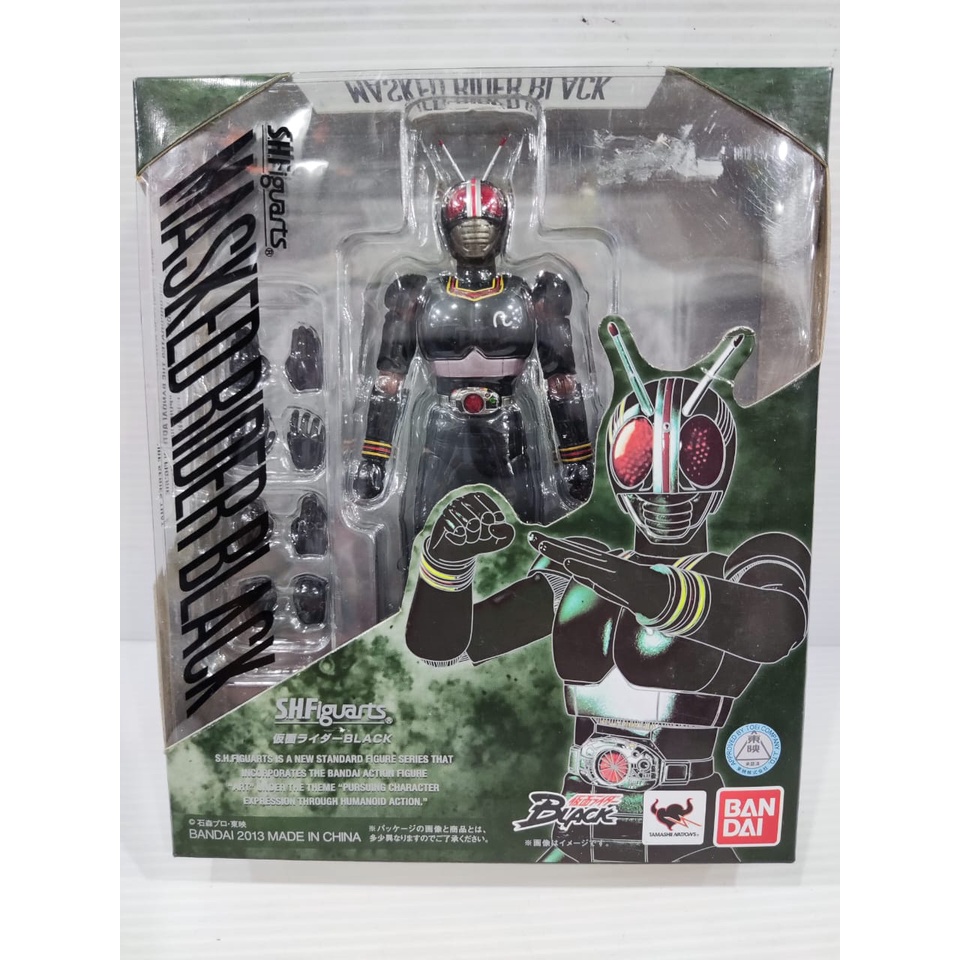 Ready Stock Bandai S H Figuarts Masked Rider Black Shopee Malaysia