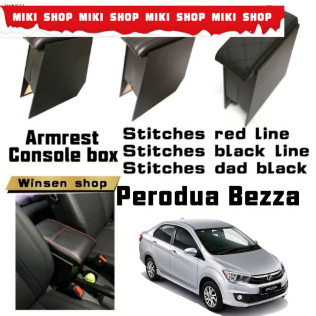 Perodua bezza Armrest console box | Shopee Malaysia
