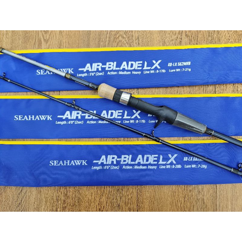 SEAHAWK AIR BLADE LX 2022 SPINNING FISHING ROD | Shopee Malaysia
