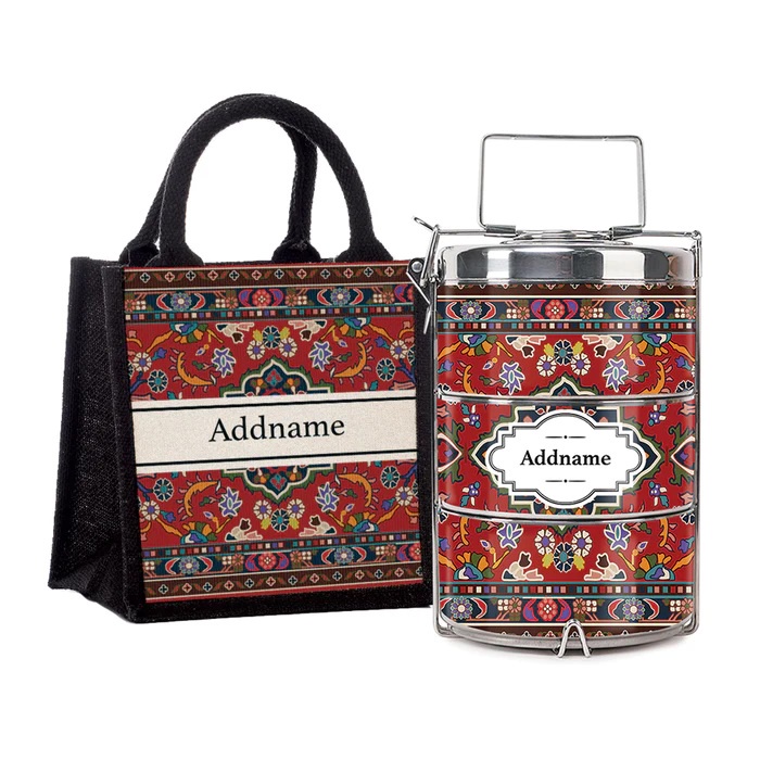 Personalized Tiffin Carrier Mangkuk Tingkat Stainless Steel [Free Add ...