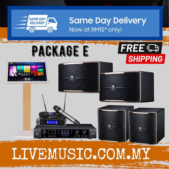 KMaster Karaoke System Set With JBL Karaoke Machine and Wireless