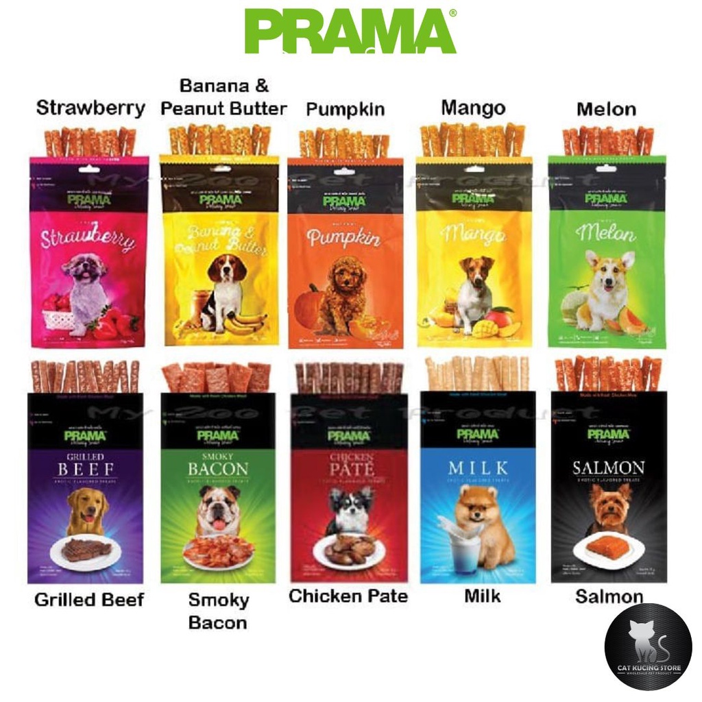 Prama Delicacy Dog Treats Dog Stick Pet Snacks / Treats 70g | Shopee ...