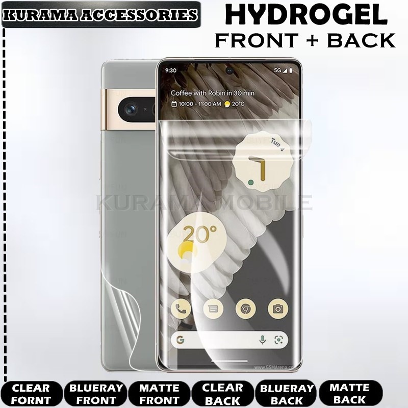 Hydrogel Front + Back Screen Protector Google Pixel 6 Pro / Pixel 6a