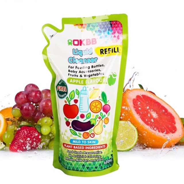 OKBB Liquid Cleanser Refill 600ml | Shopee Malaysia