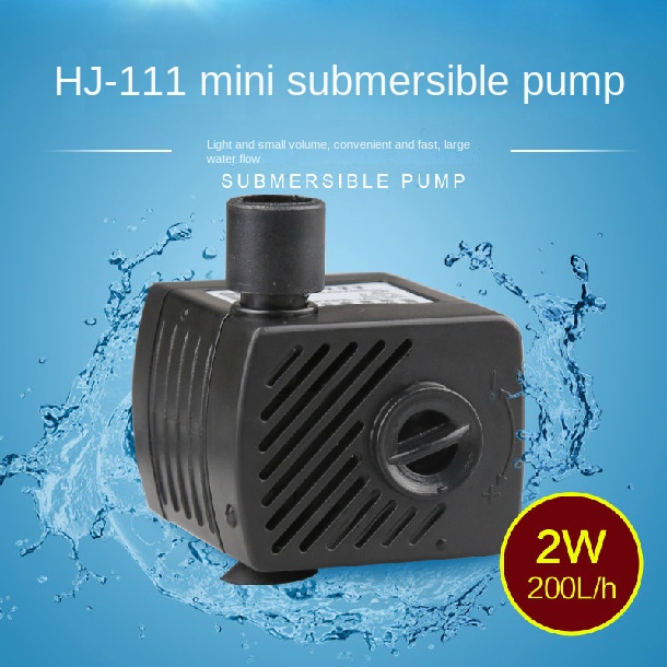 Mini submersible pump, circulating pump, goldfish tank, USB water pump