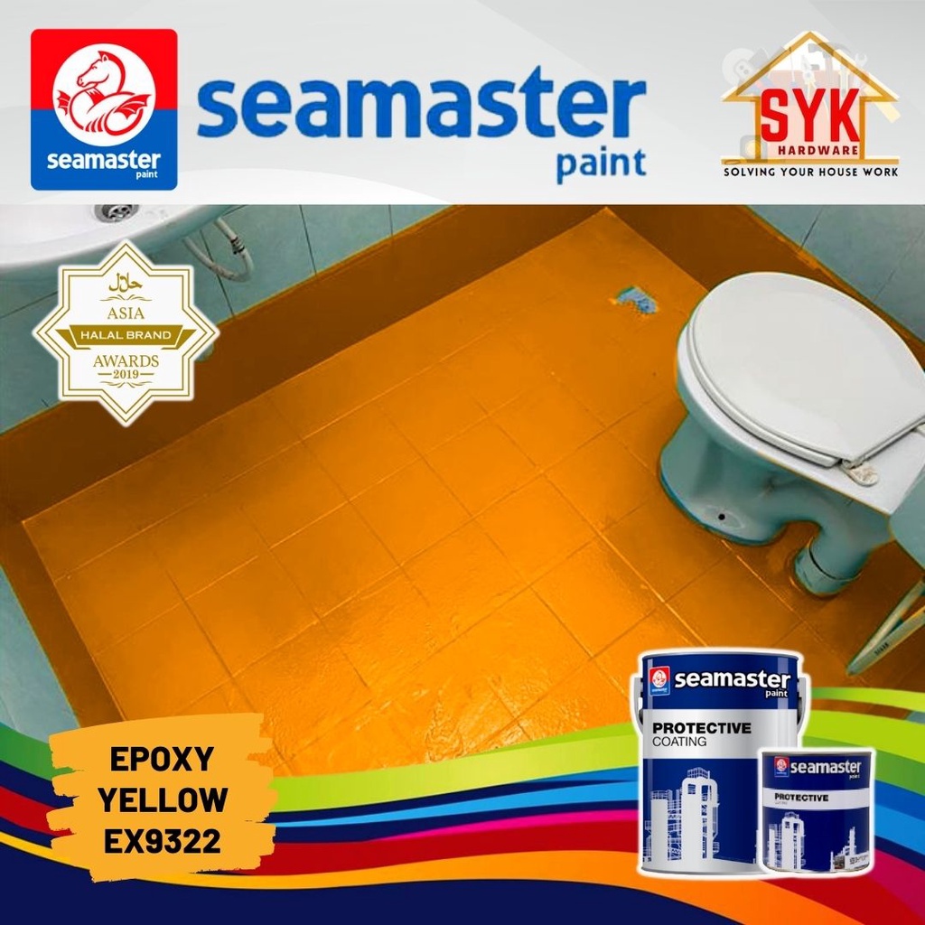 SYK Seamaster Cat Epoxy Lantai Mozek Bilik Mandi Tandas Simen Epoxy