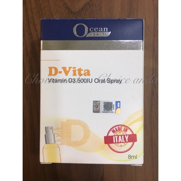 DVita Vitamin D3 500IU Oral Spray (8ml) Shopee Malaysia