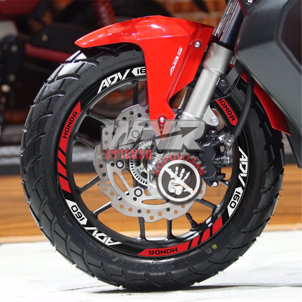 Honda ADV 160 New Rim Stickers 1 set Front and Rear | Shopee Malaysia