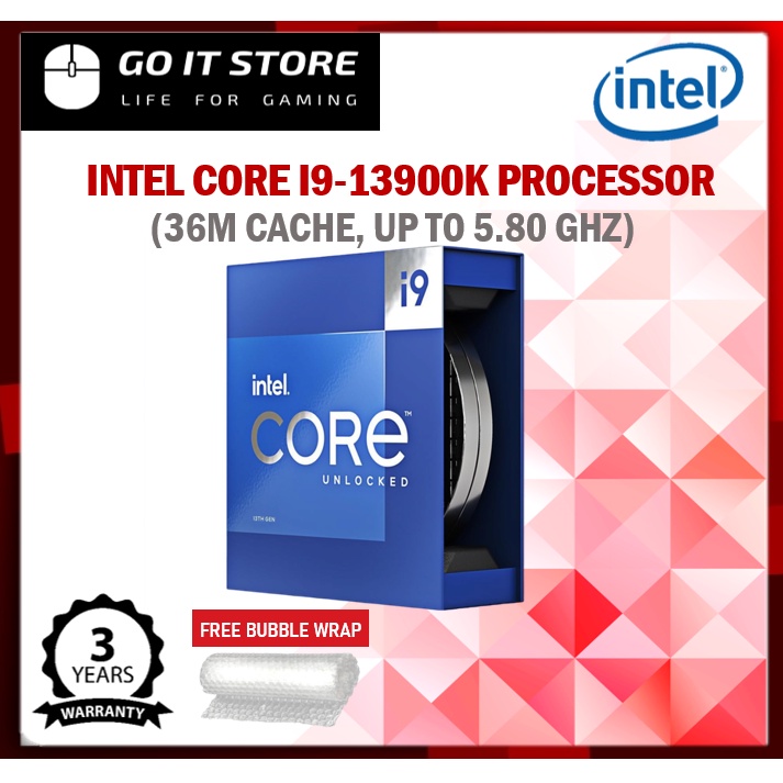Intel Core I9-13900K / I9-13900KF LGA1700 13th Gen Desktop Processor ...