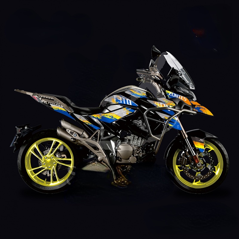 Motorcycle Fairing Body Sticker Decorative Fuel Tank Pad Decals Kit Protector For Zontes 310T ...