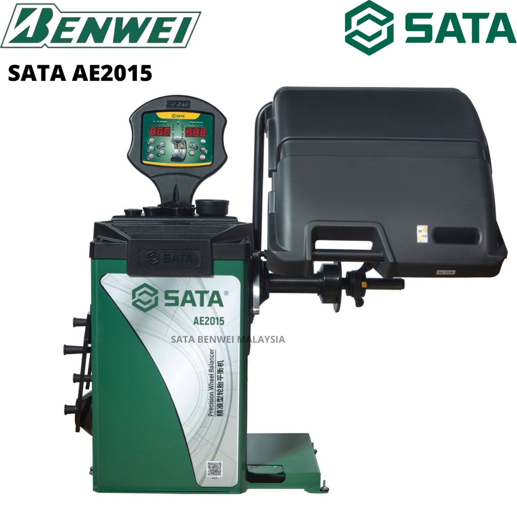 SATA AE2015 ACCURATE TIRE BALANCING MACHINE / TYRE BALANCING / TYRE