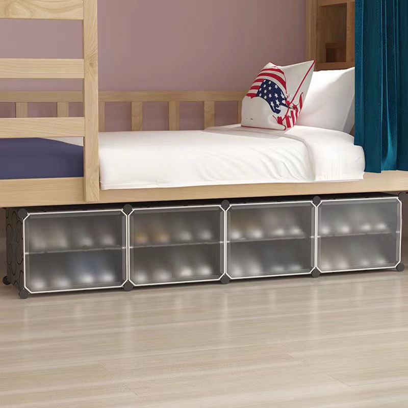 Shoe Rack College Student Dormitory Bedroom Bed Bottom Storage Shoes