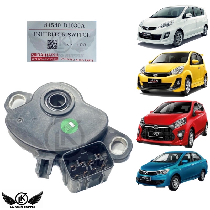 INHIBITOR SWITCH GEAR BOX SWITCH PERODUA ALZA 2014 MYVI LAGI BEST AXIA