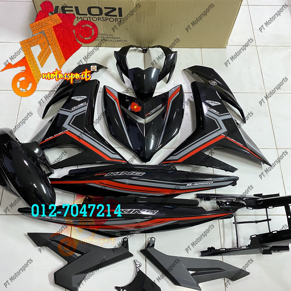 Yamaha Y15ZR Y15 V1 V2 Cover Set Black Monster Robot Exciter RC Vietnam ...