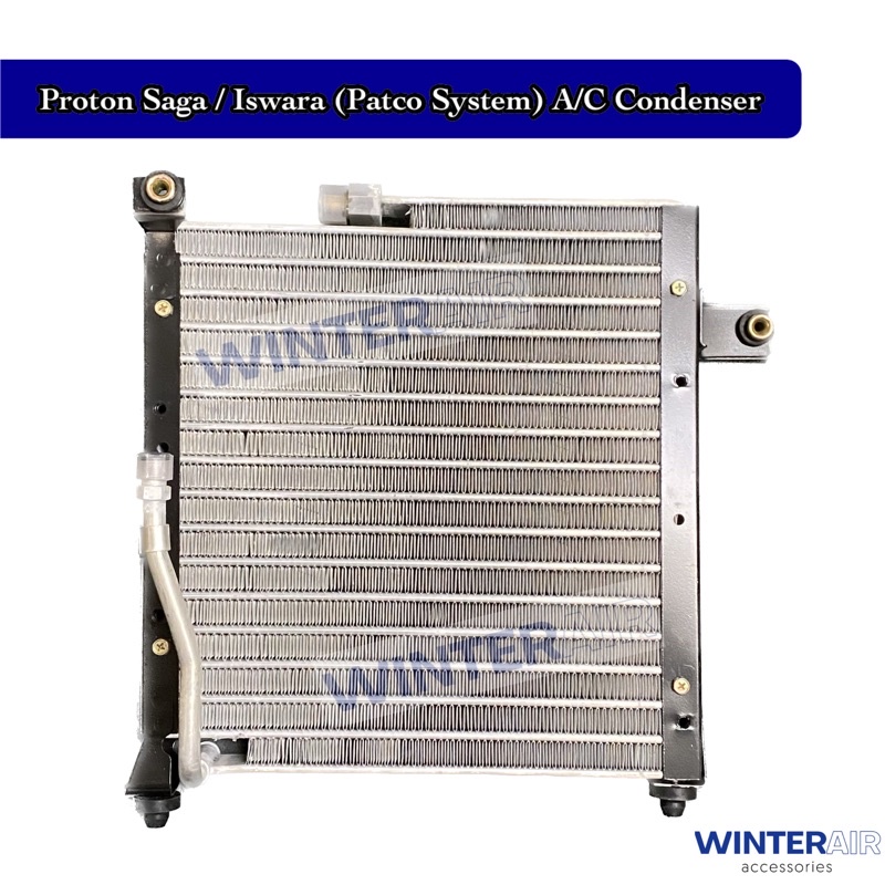 Proton Saga / Iswara (Patco System) • Air Cond Condenser (R12 / R134a ...