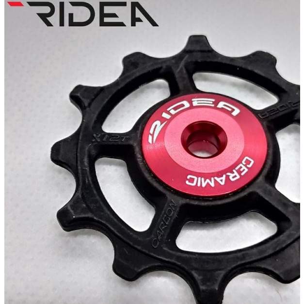 RIDEA PY5L 12T/14T CARBON PULLEY (CERAMIC BEARINGS) | Shopee Malaysia