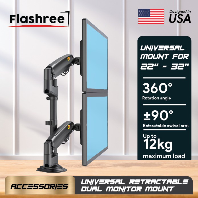 NB Monitor Arm H180 F80 F160 H100 Dual Monitor desktop bracket Holder