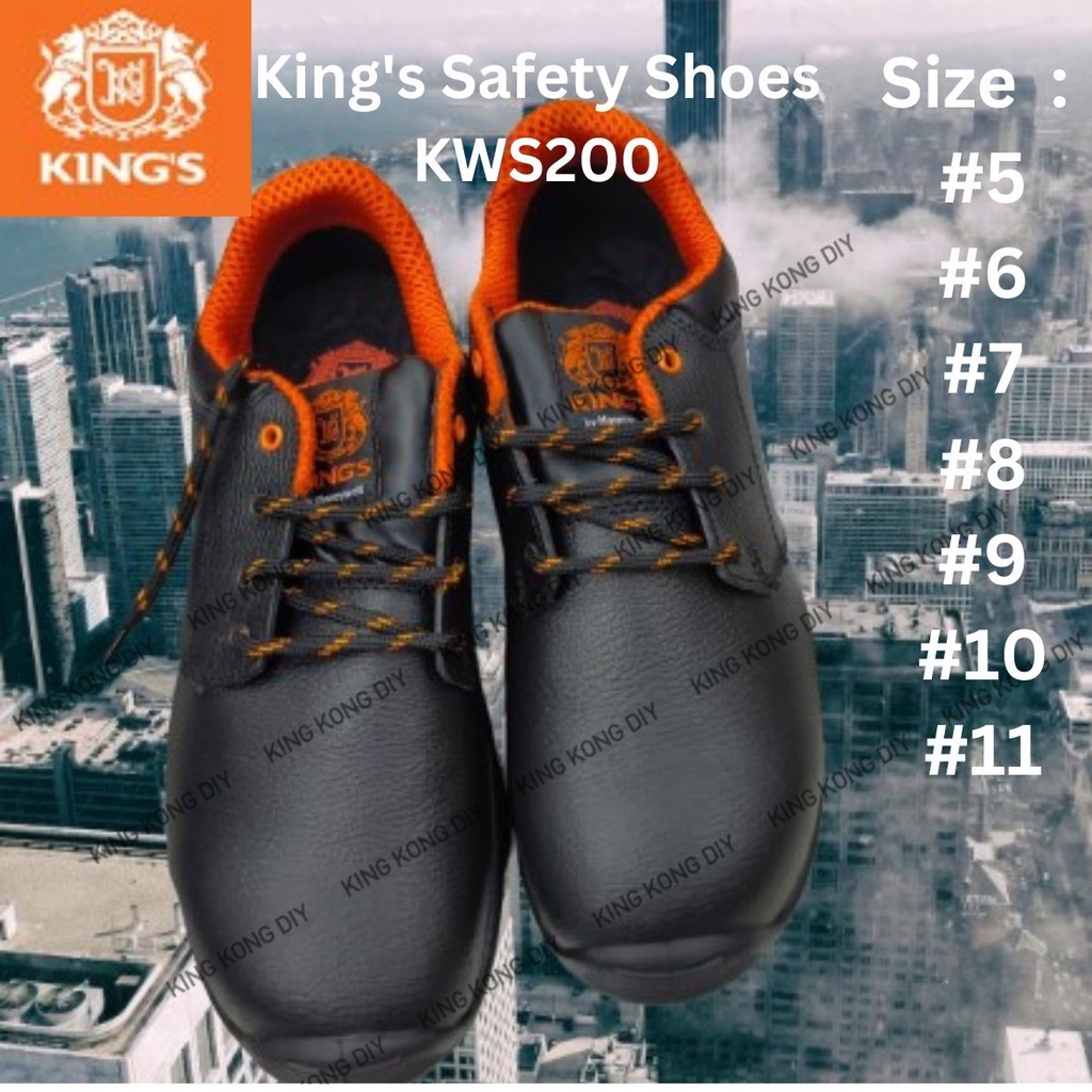 KING'S KWS200 Safety Shoes Honeywell safety shoe safety boot kasut