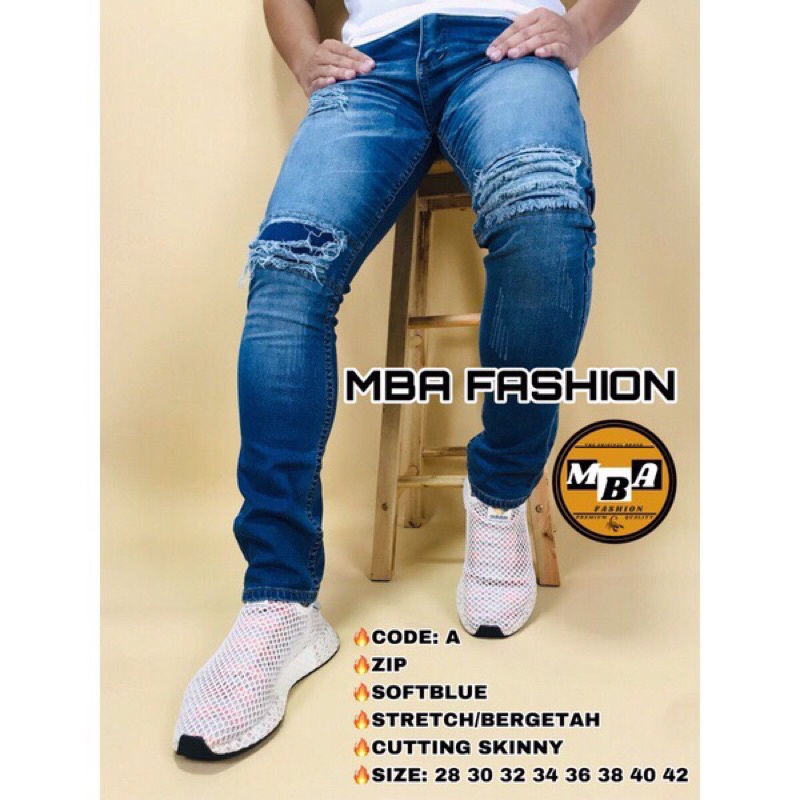 Hot Design 🔥 Skinny Jeans Viral | Shopee Malaysia