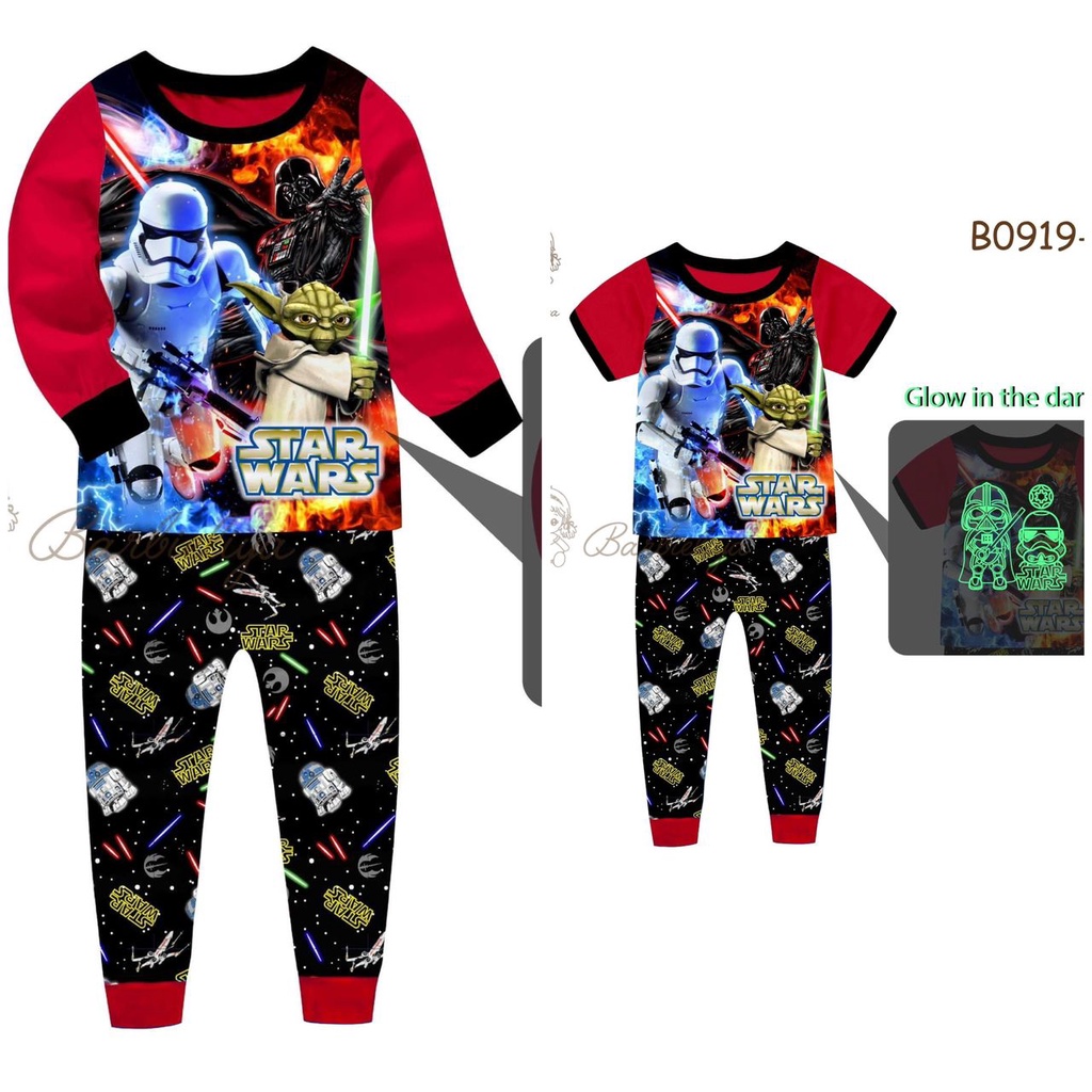 Star wars glow discount in the dark pyjamas