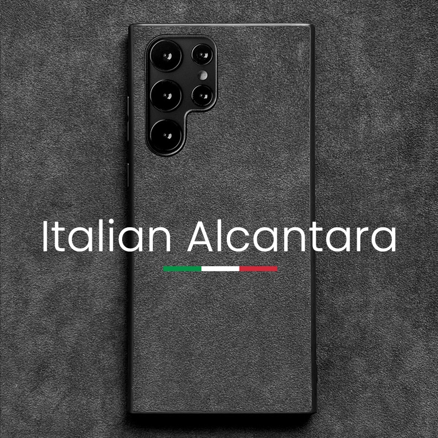 ALCANTARA Case for Samsung Galaxy S22 Ultra S21 FE S23 Plus 5G S24