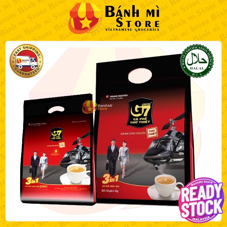 TRUNG NGUYEN G7 CA PHE THU THIET 3 IN 1 COFFEE 🇻🇳 | [HALAL] VIETNAM G7 ...