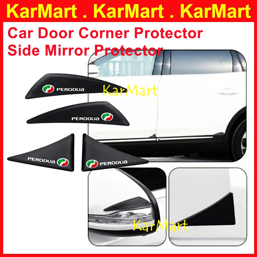 Car Door Corner Cover Bumper Edge Protector Sticker Rubber Proton