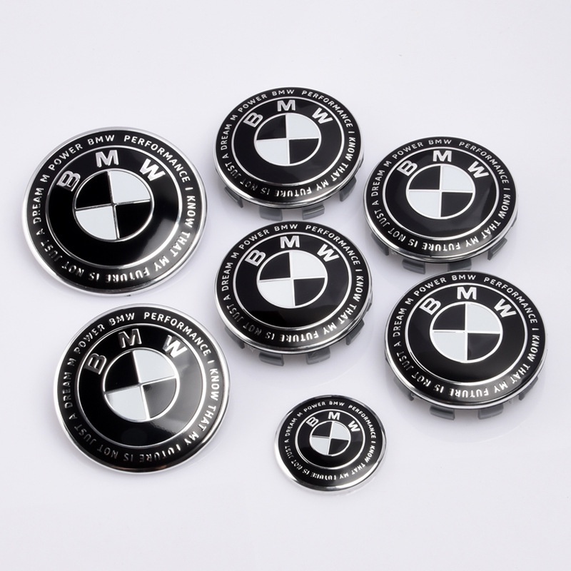 7PCS/Set For BMW 50th Anniversary Logo 1 Series 3 Series 5 Series Hood ...