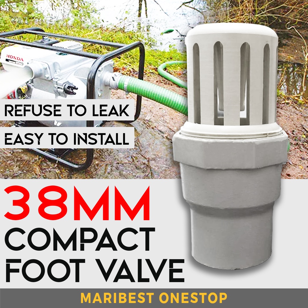 1 ½ 38MM Foot Valve Water Pump Compact Valve Pvc Foot Valve Water Pump