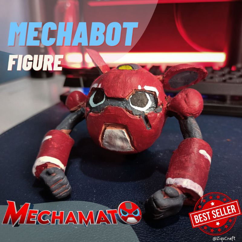 Mechabot Mechamato Figure Handmade Shopee Malaysia