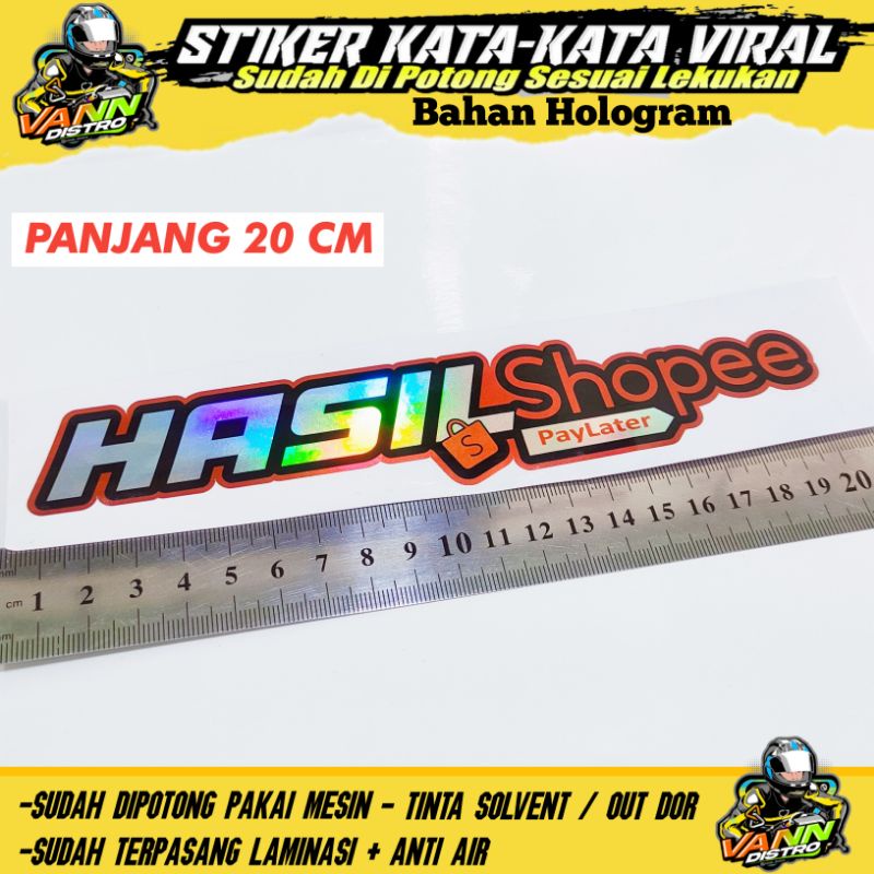 Long shopee sticker | Shopee Malaysia