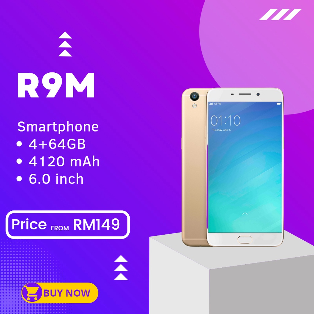 R9m 4GB ram 64GB rom (Original Second) | Shopee Malaysia