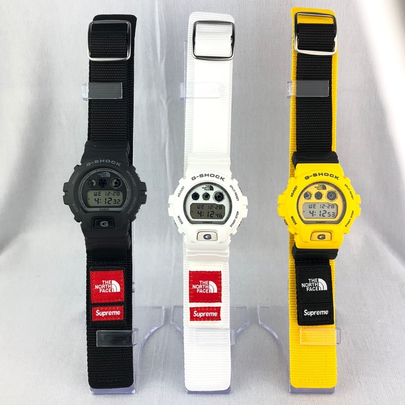 The Supreme x The North Face x G-Shock DW-6900 collaboration is