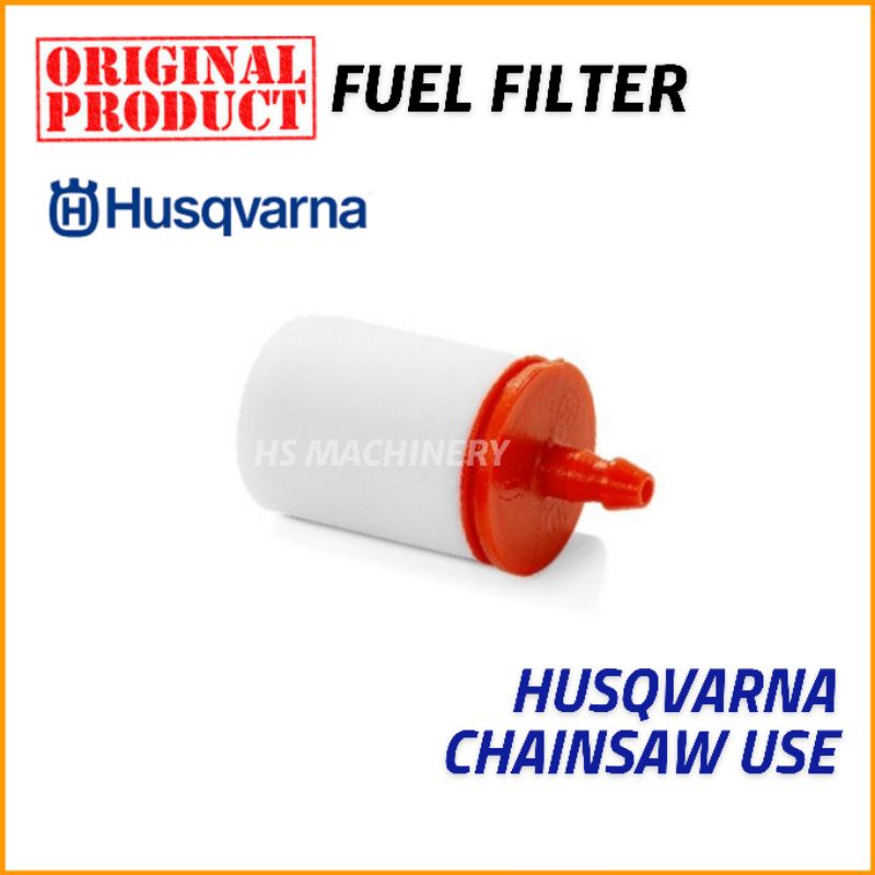 Original Husqvarna Chainsaw Fuel Filter Penapis Minyak Petrol Chainsaw