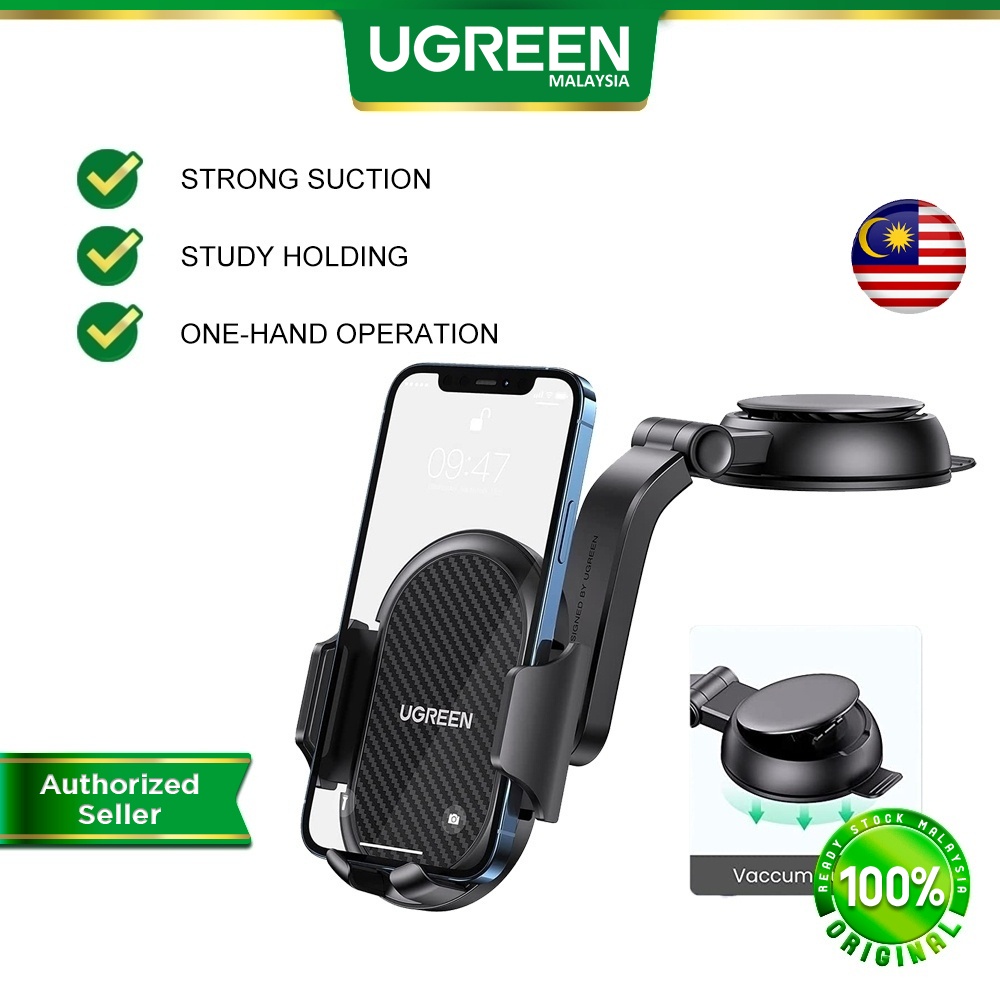 UGREEN Dashboard Phone Holder Car Suction Cup Phone Mount Mobile Mount