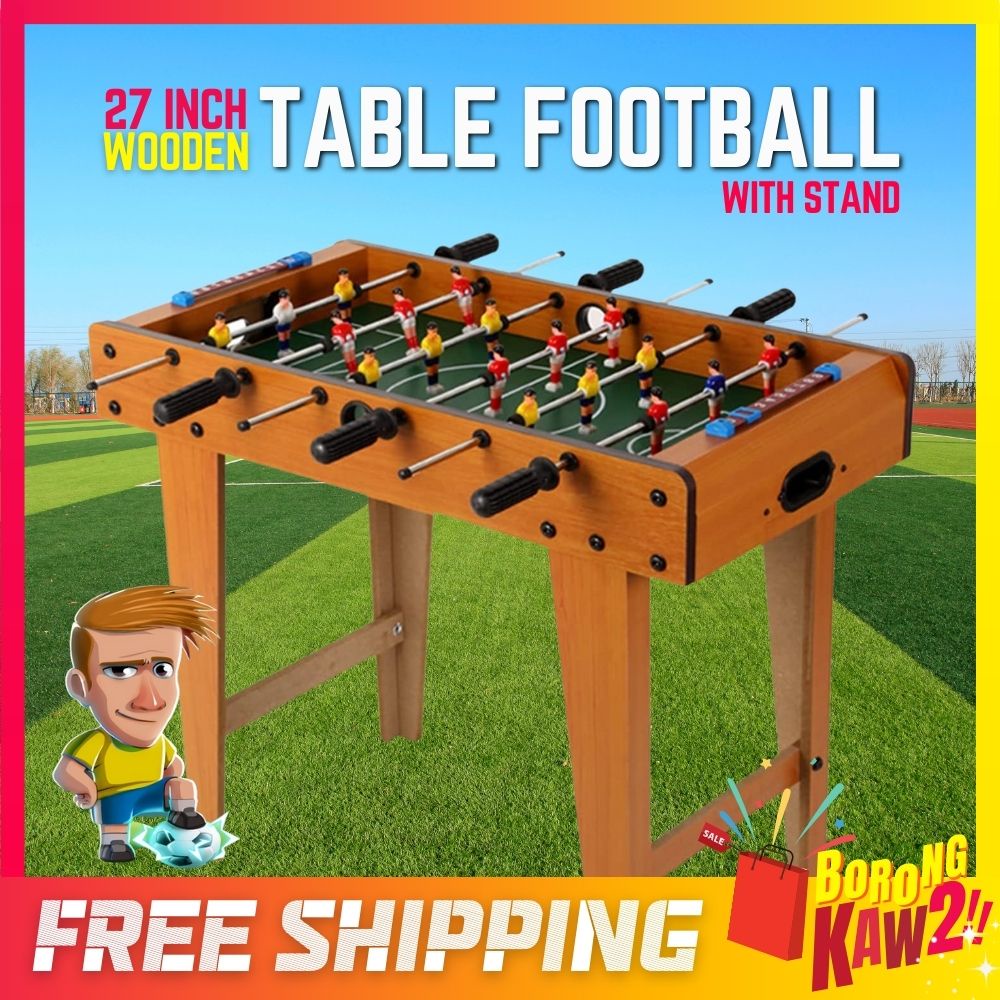 BKK 27 Inch Wooden Table Football Game With Stand Foosball Table Arcade